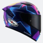 Casco Integrale Moto Suomy TRACK-1 BASTIANINI REPLICA Helmet Stellar - immagine 8