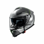 CASCO MOTO INTEGRALE PREMIER TYPHOON BA MILY BM NERO GRIGIO VERDE