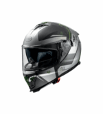 CASCO MOTO INTEGRALE PREMIER TYPHOON BA MILY BM NERO GRIGIO VERDE
