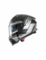 CASCO MOTO INTEGRALE PREMIER TYPHOON BA MILY BM NERO GRIGIO VERDE - immagine 11