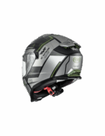 CASCO MOTO INTEGRALE PREMIER TYPHOON BA MILY BM NERO GRIGIO VERDE - immagine 12