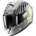 CASCO INTEGRALE MOTO SHARK RIDILL 2 ASSYA SAY ANTRACITE NERO GIALLO