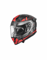 Casco Integrale Moto PREMIER HYPER CARBON TK 2 ECE 22.06 NERO GRIGIO ROSSO