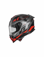 Casco Integrale Moto PREMIER HYPER CARBON TK 2 ECE 22.06 NERO GRIGIO ROSSO - immagine 6