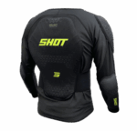 GILET GIACCA PROTETTIVA SHOT AIRLIGHT NERO GIALLO FLUO MOTO CROSS ENDURO OFFROAD - immagine 2