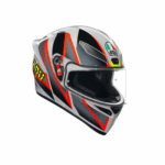 Casco Integrale Moto AGV K1 K1-S BLIPPER Grey/Red Helmet ECE 22.06