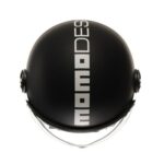 CASCO MOTO JET MOMO DESIGN FGTR CLASSIC E2206 NERO OPACO / BIANCO - immagine 6