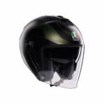 Casco Jet Moto AGV IRIDES SAKAI Matt Green Black/Nero Verde Opaco E2206