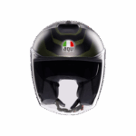 Casco Jet Moto AGV IRIDES SAKAI Matt Green Black/Nero Verde Opaco E2206 - immagine 2