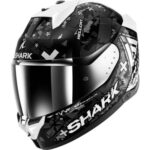 Casco Integrale Moto Shark SKWAL i3 HELLCAT Black Chrome Silver