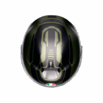 Casco Jet Moto AGV IRIDES SAKAI Matt Green Black/Nero Verde Opaco E2206 - immagine 7