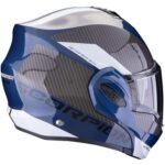 CASCO MODULARE MOTO SCORPION EXO TECH EVO TEAM BLU TOURING BACKFLIP 180° - immagine 2