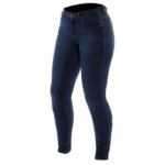 JEANS MOTO DONNA DAINESE DENIM SKINNY PANTALONE BLUE PROTEZIONI EN 17092