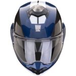 CASCO MODULARE MOTO SCORPION EXO TECH EVO TEAM BLU TOURING BACKFLIP 180° - immagine 3