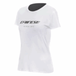 T-SHIRT DAINESE ESSENCE WORDMARK DONNA BIANCA GIROCOLLO ESTIVA MANICHE CORTE