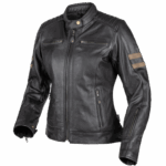GIACCA JACKET MOTO PELLE LEATHER MOORE LEGEND NERO BLACK DONNA LADY