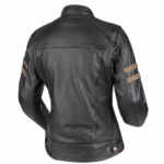GIACCA JACKET MOTO PELLE LEATHER MOORE LEGEND NERO BLACK DONNA LADY - immagine 2