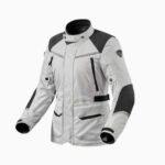 GIACCA MOTO REV'IT REVIT VOLTIAC 3 H2O DONNA GRIGIO GREY NERO BLACK  TOURING
