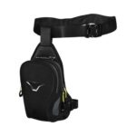 BORSA DA GAMBA MACNA 3,5 l UNISEX MOTO NERA BLACK LEG BAG TOURING PORTA 1656510