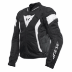 GIACCA MOTO UOMO DAINESE AVRO 5 JACKET TEX MAN BLACK SPORT TOURING NERO BIANCO