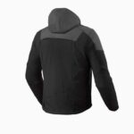 GIACCA JACKET MOTO REV'IT REVIT AFTERBURN BURN 2 H2O SOFTSHELL GRIGIO ANTRACITE - immagine 2