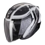 CASCO JET MOTO SCORPION EXO 230 PUL NERO GRIGIO URBAN CITY SCOOTER