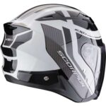 CASCO JET MOTO SCORPION EXO 230 PUL NERO GRIGIO URBAN CITY SCOOTER - immagine 2