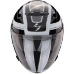 CASCO JET MOTO SCORPION EXO 230 PUL NERO GRIGIO URBAN CITY SCOOTER - immagine 3