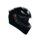 Casco Integrale Moto K1 S AGV E2206 S BLACK SPORT CITY TURISMO NERO LUCIDO