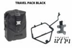 KIT TELAIETTO BORSA LATERALE FANTIC CABALLERO 125 500 TRAVEL PACK BLACK ORIGINAL