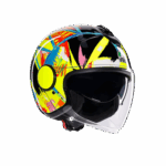 CASCO JET  AGV ETERES ROSSI WINTER TEST 2019 E2206 VR46