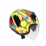 CASCO JET  AGV ETERES ROSSI WINTER TEST 2019 E2206 VR46 - immagine 3