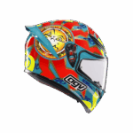 CASCO MOTO INTEGRALE AGV K1 S E22.06 REPLICA VALENTINO ROSSI MUGELLO 1999 - immagine 3