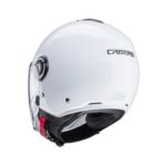 CASCO DEMI - JET CABERG RIVIERA V4X BIANCO LUCIDO WHITE GLOSS URBAN PARASOLE - immagine 3