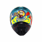 CASCO MOTO INTEGRALE AGV K1 S E22.06 REPLICA VALENTINO ROSSI MUGELLO 1999 - immagine 5