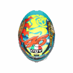 CASCO MOTO INTEGRALE AGV K1 S E22.06 REPLICA VALENTINO ROSSI MUGELLO 1999 - immagine 7