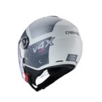 CASCO DEMI - JET CABERG RIVIERA V4X ALPHA SABBIA OPACO GRIGIO DOPPIA VISIERA - immagine 3