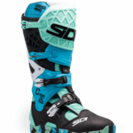 STIVALI MOTO CROSS ENDURO OFF ROAD MX SNODO SIDI CROSSAIR X MESSY CYAN