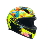 CASCO AGV INTEGRALE DOPPIA VISIERA K3 VALENTINO ROSSI WINTER TEST 2019 E22.06