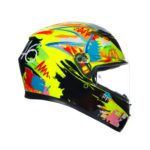 CASCO AGV INTEGRALE DOPPIA VISIERA K3 VALENTINO ROSSI WINTER TEST 2019 E22.06 - immagine 3