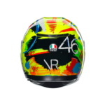 CASCO AGV INTEGRALE DOPPIA VISIERA K3 VALENTINO ROSSI WINTER TEST 2019 E22.06 - immagine 5
