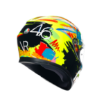 CASCO AGV INTEGRALE DOPPIA VISIERA K3 VALENTINO ROSSI WINTER TEST 2019 E22.06 - immagine 6