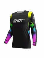 TUTA COMPLETO BAMBINO CROSS ENDURO MAGLIA PANTALONE SHOT CONTACT KID NITRO BLACK