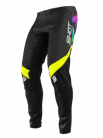 TUTA COMPLETO BAMBINO CROSS ENDURO MAGLIA PANTALONE SHOT CONTACT KID NITRO BLACK - immagine 3