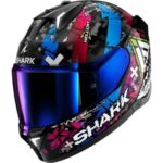 Casco Integrale Moto Shark SKWAL i3 HELLCAT Chrome Blue