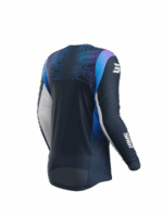 TUTA COMPLETO BAMBINO CROSS ENDURO MAGLIA PANTALONE SHOT CONTACT KID APEX BLUE - immagine 2