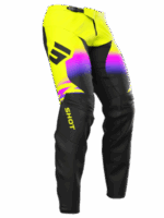 TUTA COMPLETO CROSS ENDURO MAGLIA PANTALONI SHOT DEVO X - TREM NEON YELLOW - immagine 5