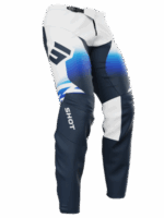 TUTA COMPLETO CROSS ENDURO MAGLIA PANTALONI SHOT DEVO X - TREM BLUE - immagine 5