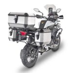 BAULETTO GIVI ALA56A TREKKER ALASKA ALLUMINIO 56 LITRI MONOKEY SILVER - immagine 2