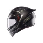 CASCO MOTO INTEGRALE AGV K1 S E2206 SLING NERO GRIGIO OPACO MATT BLACK GREY - immagine 7